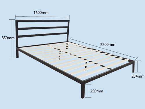 Cách làm giường bằng sắt hộp trong 5 bước