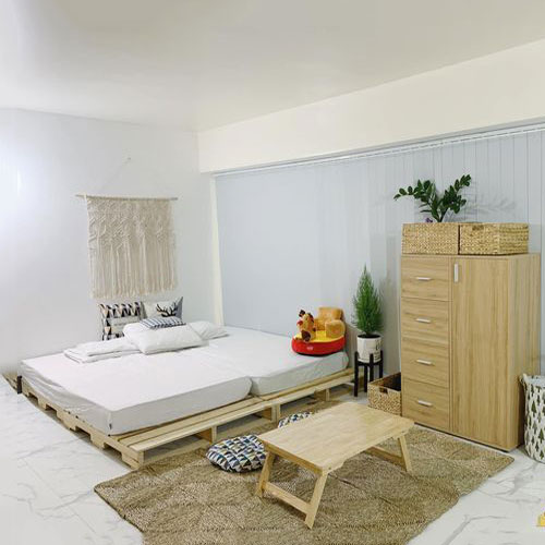 Giường pallet gỗ nhập khẩu tốt nhất cho phòng ngủ hiện đại