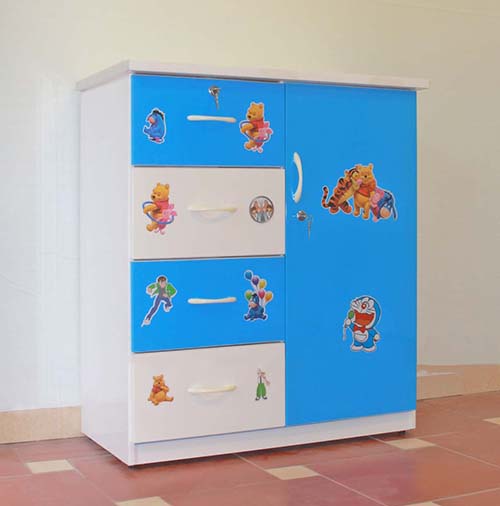Giá tủ nhựa 4 ngăn