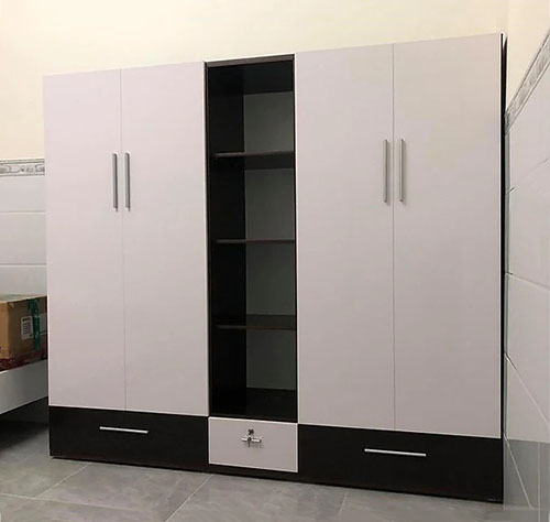 20 Mẫu tủ quần áo nhựa Đài loan màu trắng đẹp sang trọng