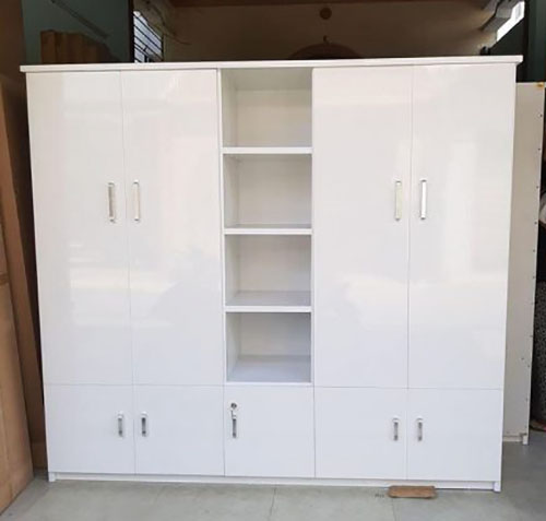20 Mẫu tủ quần áo nhựa Đài loan màu trắng đẹp sang trọng