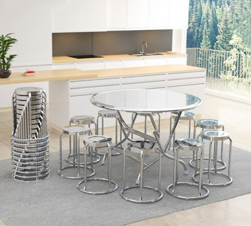Bảng giá bàn tròn inox