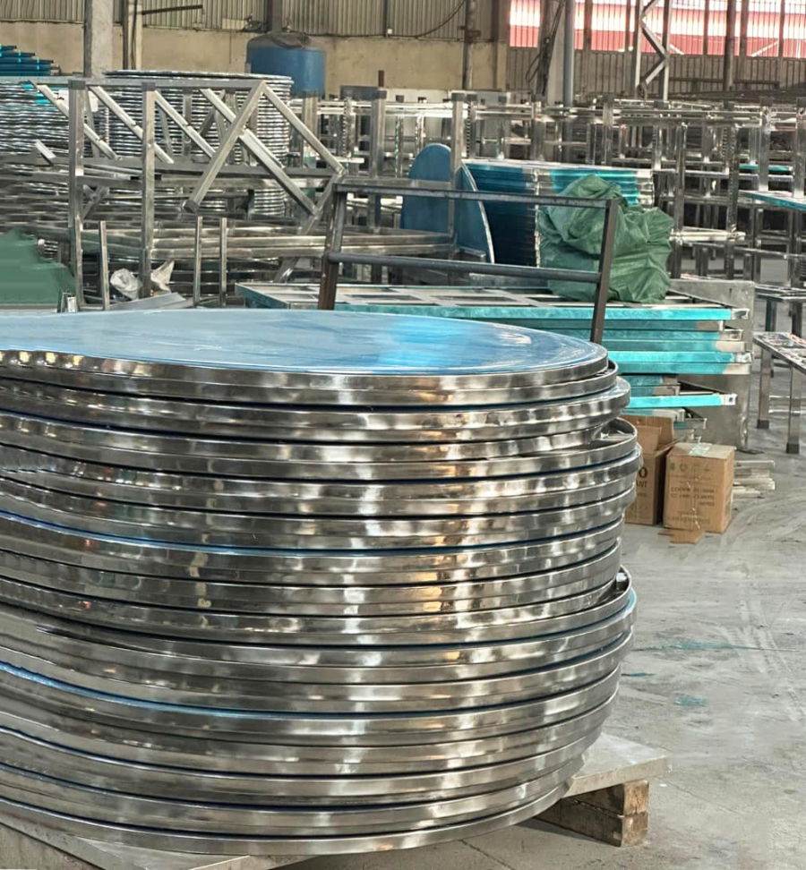 Bảng giá bàn tròn inox