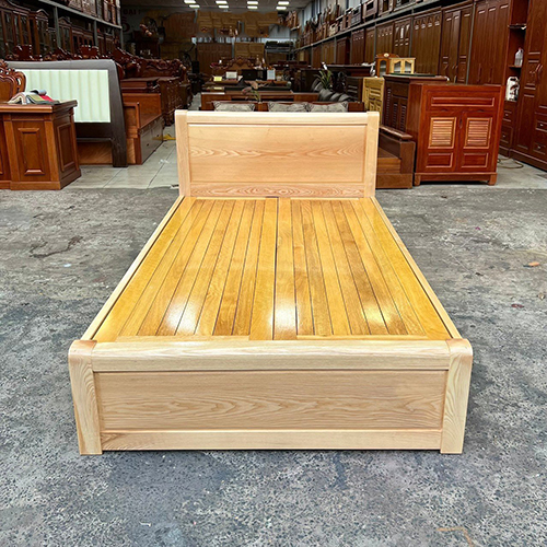 Giường phản gỗ sồi