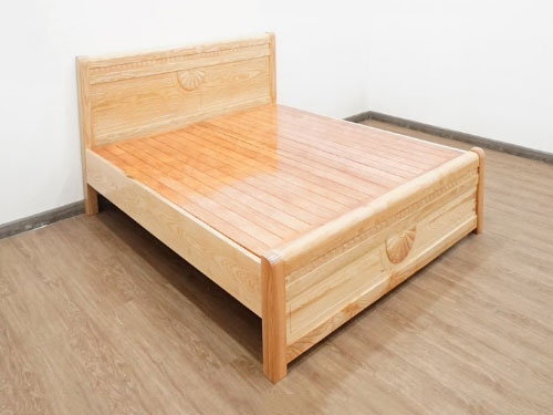 Giường gỗ sồi 2m