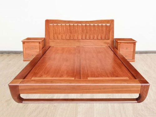 Giường gỗ xoan đào 2mx2m2