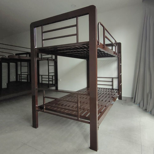 Giường sắt 2 tầng 1m4 cho công nhân nội trú