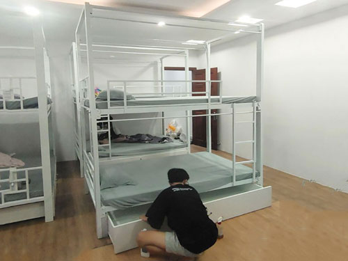 Giường sắt và giường tầng sắt Đà Nẵng giá sỉ cho cửa hàng đại lý
