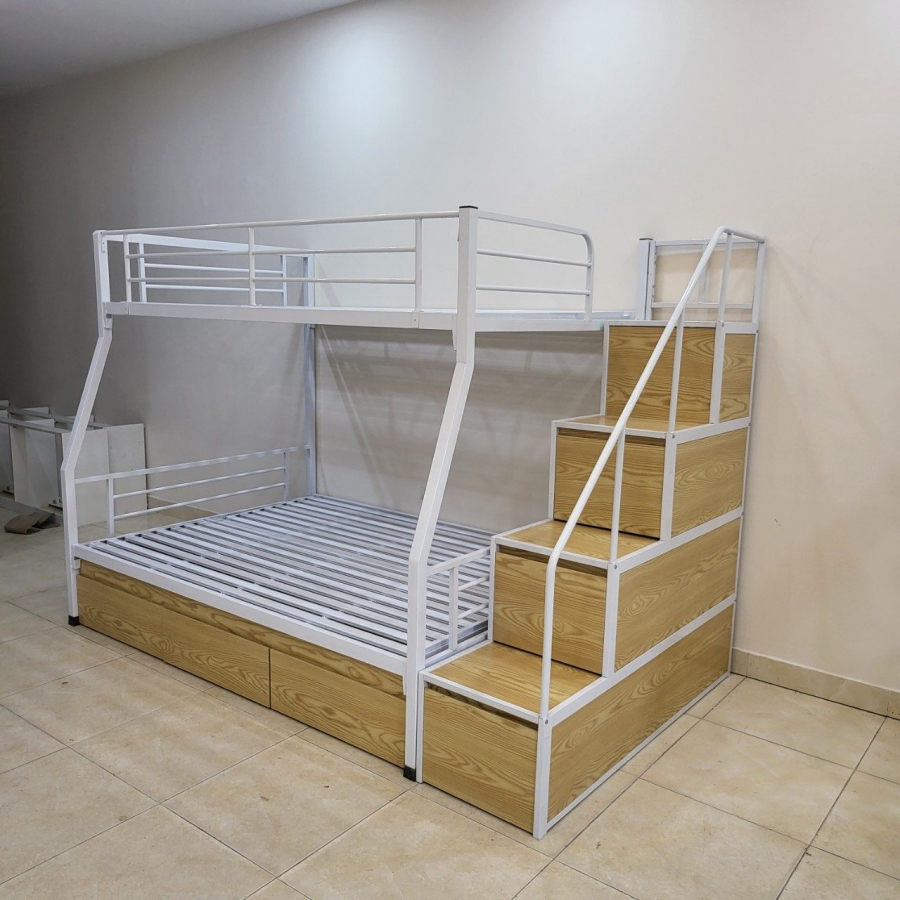 Hướng dẫn lắp giường tầng sắt chi tiết