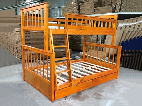 Các loại giường tầng gỗ phổ biến hiện nay