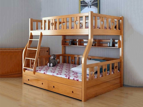 Giường tầng gỗ cao bao nhiêu là hợp lý?