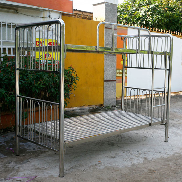 Các loại giường tầng inox phổ biến