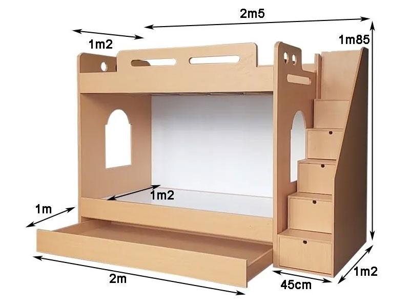 Giường tầng gỗ trẻ em nên chọn loại nào?