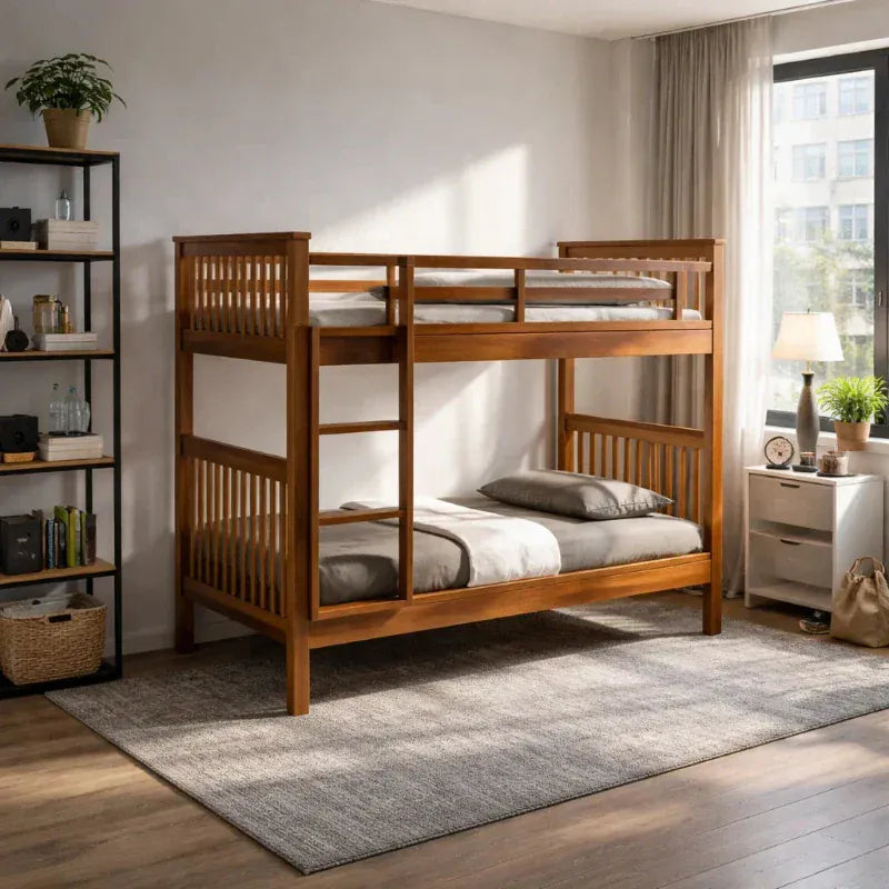 Các loại giường tầng gỗ phổ biến hiện nay