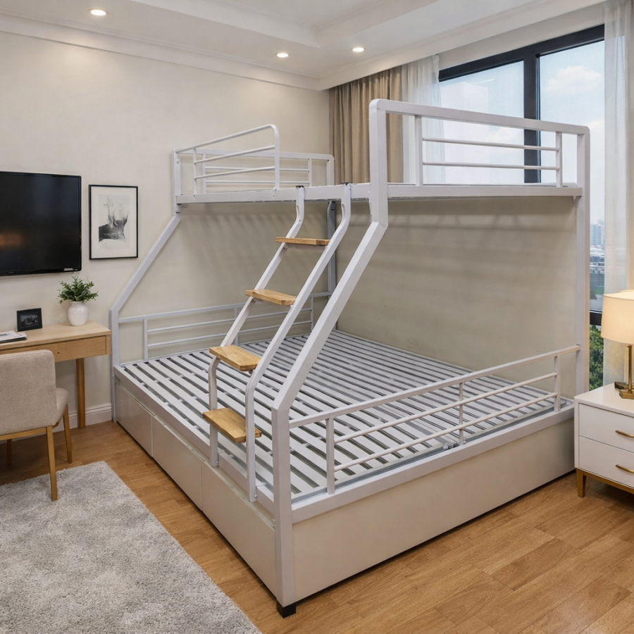Kinh nghiệm mua giường tầng sắt cần biết