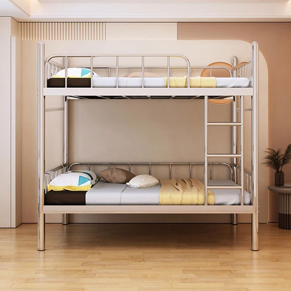 Nên mua giường tầng inox hay giường tầng sắt?