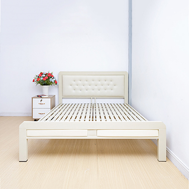 Mẫu giường sắt màu trắng đẹp và thanh lịch