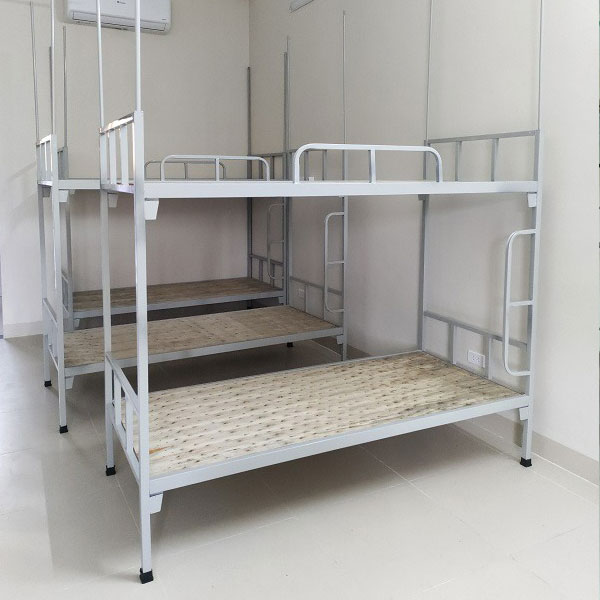 Mẫu giường sắt 2 tầng quân đội bền đẹp