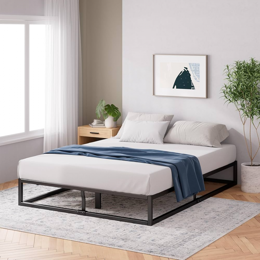 Mẫu giường sắt đơn giản đẹp và hiện đại