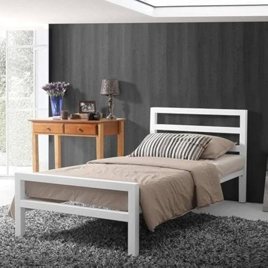 Mẫu giường sắt 80cm tiết kiệm diện tích
