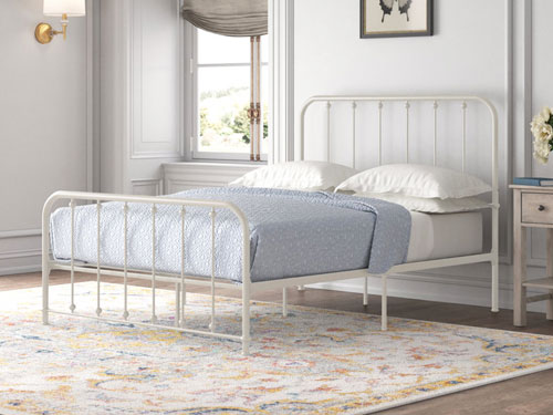 Mẫu giường sắt 1m nhỏ gọn và tiện dụng