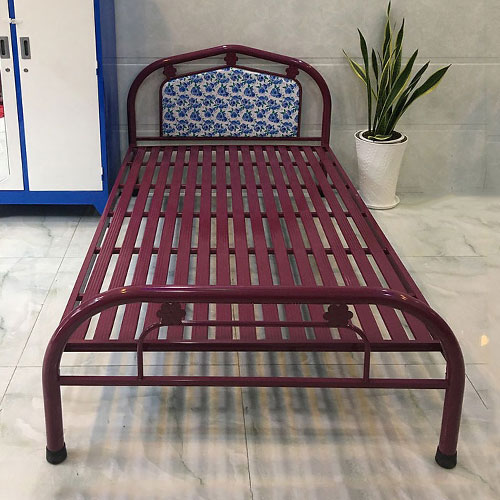 Mẫu giường sắt 1m nhỏ gọn và tiện dụng