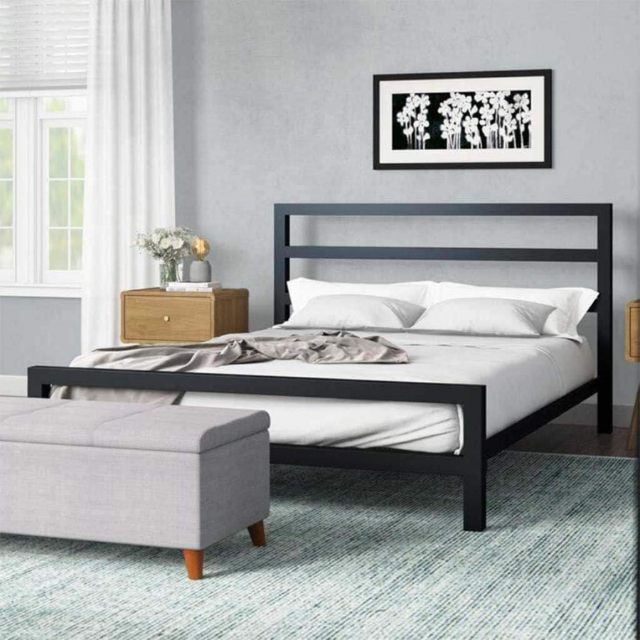Mẫu giường sắt 1m2 đẹp cho phòng ngủ nhỏ