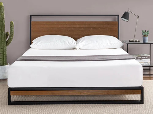 Mẫu giường sắt kiểu Nhật đẹp và tinh gọn