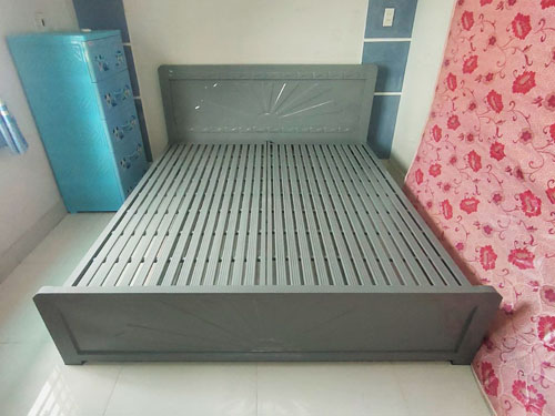 Mẫu giường sắt lắp ghép đẹp và tiện lợi