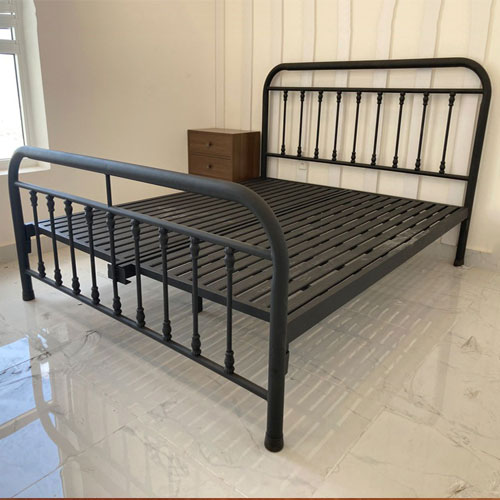 Mẫu giường sắt sơn tĩnh điện đẹp và chống gỉ