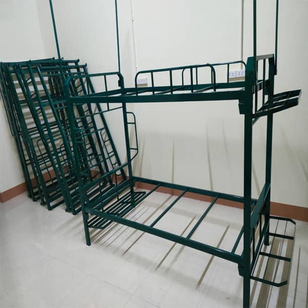 Mẫu giường sắt 2 tầng quân đội bền đẹp