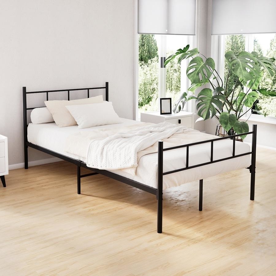 Mẫu giường sắt 1m2 đẹp cho phòng ngủ nhỏ