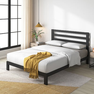 Mẫu giường sắt hộp vuông đẹp và bền chắc