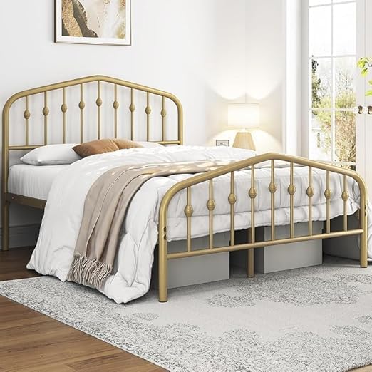 Mẫu giường sắt vintage đẹp và ấn tượng