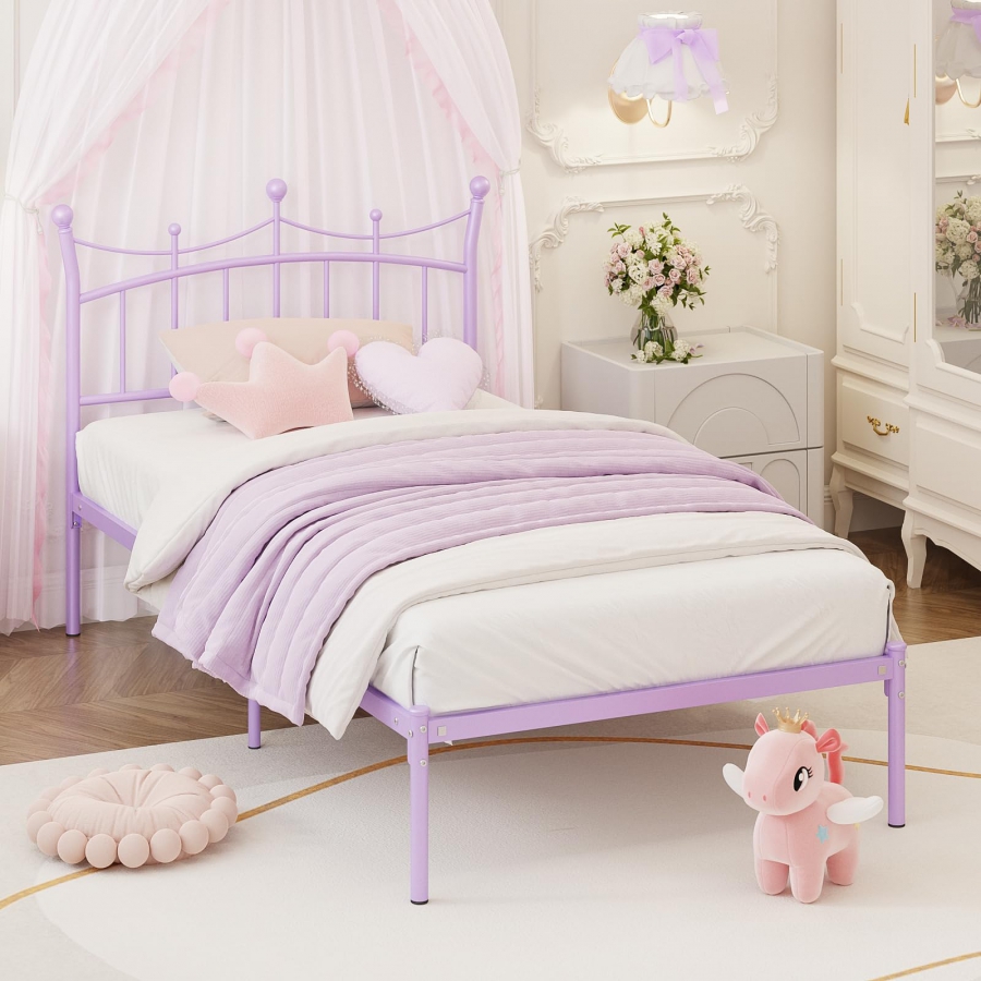 Mẫu giường sắt công chúa đẹp cho bé gái