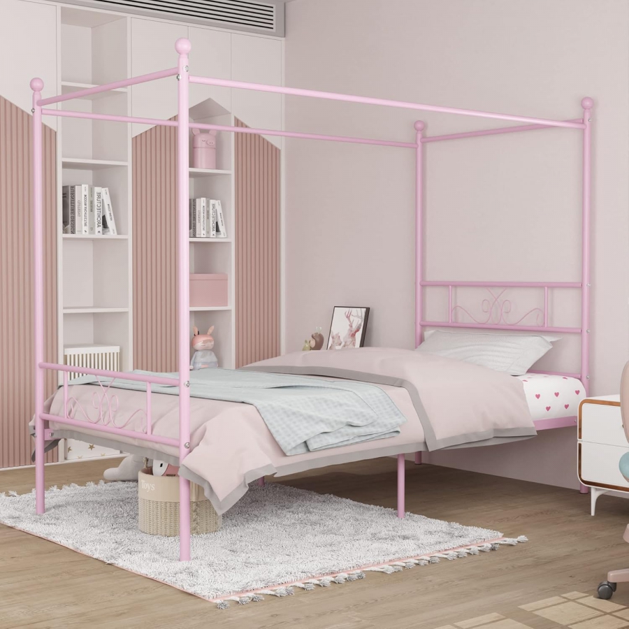 Mẫu giường sắt công chúa đẹp cho bé gái