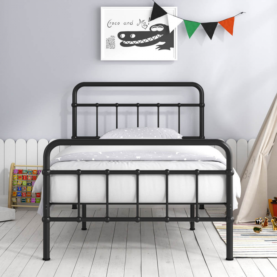 Mẫu giường sắt 80cm tiết kiệm diện tích