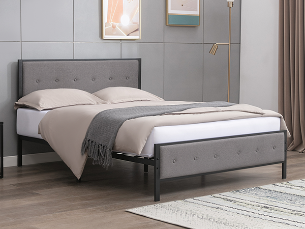 Mẫu giường sắt 1m8 hiện đại và sang trọng
