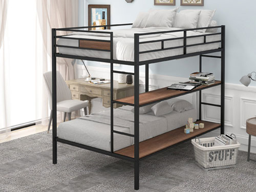 Giá giường 2 tầng bằng sắt - Giá giường sắt 2 tầng mới nhất