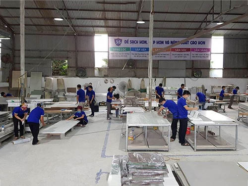 Xưởng sản xuất tủ nhựa Đài loan chính hãng