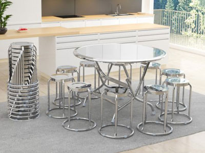 Bảng giá bàn tròn inox