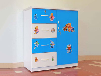 Giá tủ nhựa đựng quần áo trẻ em