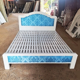 Giường sắt 2mx2m khung sắt hộp 40x80 cao cấp
