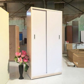 Tủ quần áo nhựa cửa lùa 2 cánh kiểu Hàn