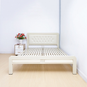 Giường sắt hộp vuông sơn tĩnh điện chống trầy xước
