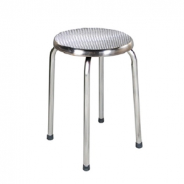 Ghế inox tròn cao