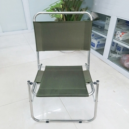Ghế xếp inox vải bố