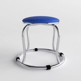 Ghế inox tròn lùn