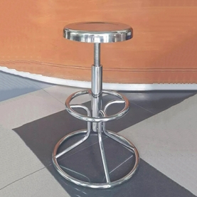 Ghế inox tròn xoay