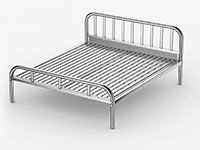 Chân giường inox 